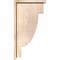 Ekena Millwork Alpine Smooth Corbel w/Backplate, Douglas Fir, 5 1/2"W x 14"D x 26"H COR06X14X26ALP01SDF - alternate 3